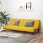 Sofá cama de 2 plazas terciopelo amarillo de , Sofás - Ref: Foro24-375933, Precio: 235,26 €, Descuento: %