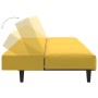 Sofá cama de 2 plazas terciopelo amarillo de , Sofás - Ref: Foro24-375933, Precio: 235,26 €, Descuento: %