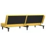 Sofá cama de 2 plazas terciopelo amarillo de , Sofás - Ref: Foro24-375933, Precio: 231,21 €, Descuento: %