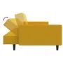 Zweiplätziges Schlafsofa aus gelbem Samt von , Sofas - Ref: Foro24-375944, Preis: 259,35 €, Rabatt: %