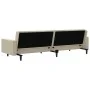 Sofá cama de 2 plazas terciopelo color crema de , Sofás - Ref: Foro24-375946, Precio: 260,54 €, Descuento: %
