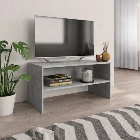 Mueble de TV madera contrachapada gris hormigón 80x40x40 cm de vidaXL, Muebles TV - Ref: Foro24-800058, Precio: 41,94 €, Desc...