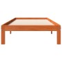 Estructura de cama madera maciza de pino marrón cera 90x190 cm de , Camas y somieres - Ref: Foro24-844164, Precio: 75,23 €, D...