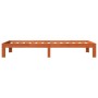Estructura de cama madera maciza de pino marrón cera 90x190 cm de , Camas y somieres - Ref: Foro24-844164, Precio: 75,23 €, D...