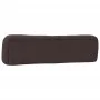Dark brown fabric padded headboard 200 cm by , Headboards and footboards - Ref: Foro24-374619, Price: 85,99 €, Discount: %