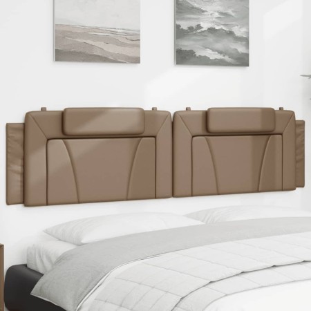 Cabecero de cama acolchado cuero sintético capuchino 200 cm de , Cabeceros y pies de cama - Ref: Foro24-374818, Precio: 70,89...