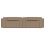 Cabecero de cama acolchado cuero sintético capuchino 200 cm de , Cabeceros y pies de cama - Ref: Foro24-374818, Precio: 70,89...