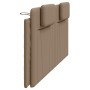 Cabecero de cama acolchado cuero sintético capuchino 200 cm de , Cabeceros y pies de cama - Ref: Foro24-374818, Precio: 70,89...