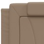 Cabecero de cama acolchado cuero sintético capuchino 200 cm de , Cabeceros y pies de cama - Ref: Foro24-374818, Precio: 70,89...
