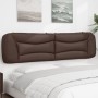 Cabecero de cama acolchado cuero sintético marrón 200 cm de , Cabeceros y pies de cama - Ref: Foro24-374625, Precio: 85,17 €,...