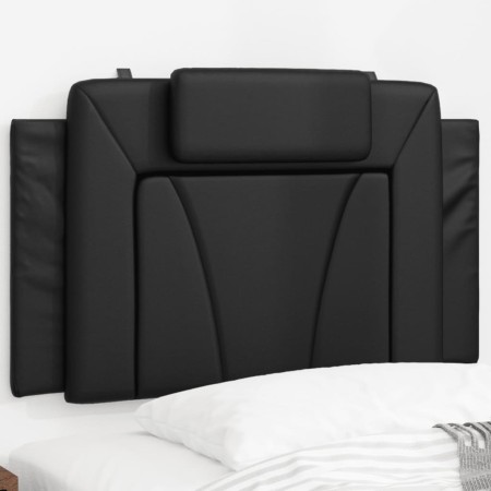 Cabecero de cama acolchado cuero sintético negro 80 cm de , Cabeceros y pies de cama - Ref: Foro24-374760, Precio: 30,53 €, D...