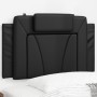 Cabecero de cama acolchado cuero sintético negro 80 cm de , Cabeceros y pies de cama - Ref: Foro24-374760, Precio: 30,53 €, D...