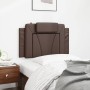 Cabecero de cama acolchado cuero sintético marrón 80 cm de , Cabeceros y pies de cama - Ref: Foro24-374762, Precio: 31,19 €, ...