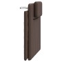 Cabecero de cama acolchado cuero sintético marrón 80 cm de , Cabeceros y pies de cama - Ref: Foro24-374762, Precio: 31,19 €, ...