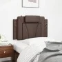 Cabecero de cama acolchado cuero sintético marrón 90 cm de , Cabeceros y pies de cama - Ref: Foro24-374769, Precio: 28,04 €, ...