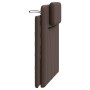Cabecero de cama acolchado cuero sintético marrón 90 cm de , Cabeceros y pies de cama - Ref: Foro24-374769, Precio: 31,58 €, ...