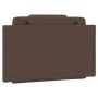Cabecero de cama acolchado cuero sintético marrón 90 cm de , Cabeceros y pies de cama - Ref: Foro24-374769, Precio: 28,04 €, ...