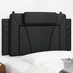 Cabecero de cama acolchado cuero sintético negro 100 cm de , Cabeceros y pies de cama - Ref: Foro24-374774, Precio: 39,59 €, ...