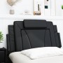 Cabecero de cama acolchado cuero sintético negro 100 cm de , Cabeceros y pies de cama - Ref: Foro24-374774, Precio: 40,15 €, ...