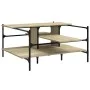 Mitteltisch aus Sonoma-Eichen-Ingenieurholz 100x100x48,5 cm. von , Couchtisch - Ref: Foro24-842312, Preis: 77,21 €, Rabatt: %