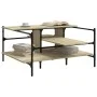 Mitteltisch aus Sonoma-Eichen-Ingenieurholz 100x100x48,5 cm. von , Couchtisch - Ref: Foro24-842312, Preis: 77,21 €, Rabatt: %
