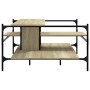 Mesa de centro madera ingeniería roble Sonoma 100x100x48,5 cm de , Mesas de centro - Ref: Foro24-842312, Precio: 78,19 €, Des...