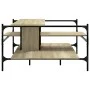 Mitteltisch aus Sonoma-Eichen-Ingenieurholz 100x100x48,5 cm. von , Couchtisch - Ref: Foro24-842312, Preis: 77,21 €, Rabatt: %