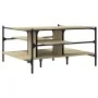 Mitteltisch aus Sonoma-Eichen-Ingenieurholz 100x100x48,5 cm. von , Couchtisch - Ref: Foro24-842312, Preis: 77,21 €, Rabatt: %