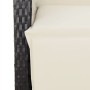 Mesita y sillas con cojines 3 piezas ratán sintético negro de , Conjuntos de jardín - Ref: Foro24-3212468, Precio: 406,51 €, ...