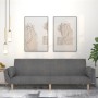 Sofá cama de 2 plazas con dos almohadas tela gris claro de , Sofás - Ref: Foro24-375869, Precio: 290,75 €, Descuento: %