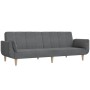 Sofá cama de 2 plazas con dos almohadas tela gris claro de , Sofás - Ref: Foro24-375869, Precio: 290,75 €, Descuento: %