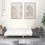 Sofá cama de 2 plazas con dos almohadas tela gris claro de , Sofás - Ref: Foro24-375869, Precio: 285,57 €, Descuento: %