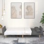 Sofá cama de 2 plazas con dos almohadas tela gris claro de , Sofás - Ref: Foro24-375869, Precio: 290,75 €, Descuento: %