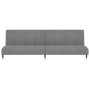 Sofá cama de 2 plazas terciopelo gris claro de , Sofás - Ref: Foro24-375874, Precio: 249,42 €, Descuento: %