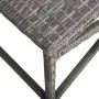 Banco de jardín ratán sintético gris 80 cm de vidaXL, Bancos de jardín - Ref: Foro24-46208, Precio: 68,18 €, Descuento: %