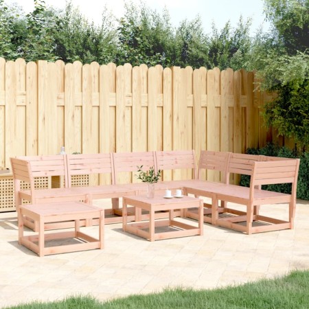 Juego de muebles de jardín 7 pzas madera maciza abeto Douglas de , Conjuntos de jardín - Ref: Foro24-3216928, Precio: 536,32 ...