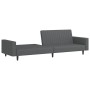 Sofá cama de 2 plazas terciopelo gris oscuro de , Sofás - Ref: Foro24-375938, Precio: 268,21 €, Descuento: %