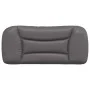 Gepolstertes Bettkopfteil aus grauem Kunstleder, 80 cm von , Kopf- und Fußteile - Ref: Foro24-374535, Preis: 42,19 €, Rabatt: %