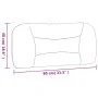 Gepolstertes Bettkopfteil aus grauem Kunstleder, 80 cm von , Kopf- und Fußteile - Ref: Foro24-374535, Preis: 42,19 €, Rabatt: %