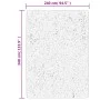 Alfombra de pelo largo moderna dorado 240x340 cm de , Alfombras - Ref: Foro24-375351, Precio: 165,13 €, Descuento: %