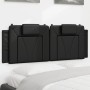 Cabecero de cama acolchado cuero sintético negro 120 cm de , Cabeceros y pies de cama - Ref: Foro24-374781, Precio: 56,30 €, ...