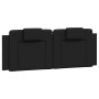 Cabecero de cama acolchado cuero sintético negro 120 cm de , Cabeceros y pies de cama - Ref: Foro24-374781, Precio: 56,30 €, ...