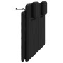 Cabecero de cama acolchado cuero sintético negro 120 cm de , Cabeceros y pies de cama - Ref: Foro24-374781, Precio: 56,30 €, ...