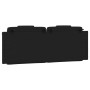 Cabecero de cama acolchado cuero sintético negro 120 cm de , Cabeceros y pies de cama - Ref: Foro24-374781, Precio: 56,30 €, ...