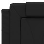 Cabecero de cama acolchado cuero sintético negro 120 cm de , Cabeceros y pies de cama - Ref: Foro24-374781, Precio: 56,30 €, ...