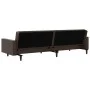 Sofá cama de 2 plazas cuero sintético marrón de , Sofás - Ref: Foro24-375952, Precio: 255,08 €, Descuento: %