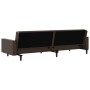 Sofá cama de 2 plazas cuero sintético marrón de , Sofás - Ref: Foro24-375952, Precio: 269,26 €, Descuento: %