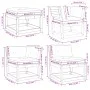 Set muebles jardín 5 pzas con cojines madera maciza pino blanco de , Conjuntos de jardín - Ref: Foro24-3216921, Precio: 589,9...