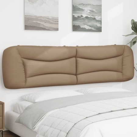 Cabecero de cama acolchado cuero sintético capuchino 200 cm de , Cabeceros y pies de cama - Ref: Foro24-374627, Precio: 61,78...