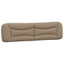 Cabecero de cama acolchado cuero sintético capuchino 200 cm de , Cabeceros y pies de cama - Ref: Foro24-374627, Precio: 61,78...